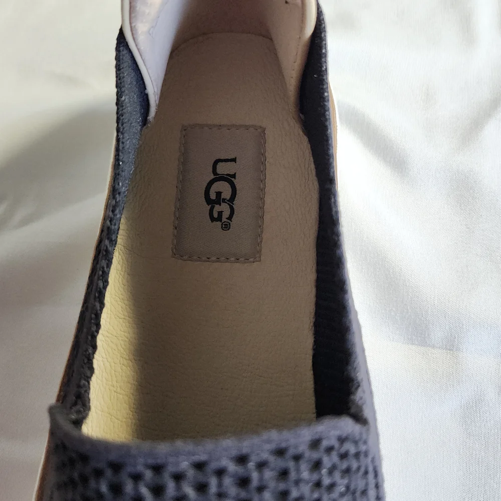 UGG Women's Dark Knit Slip-On Loafers - Picture 3 of 3